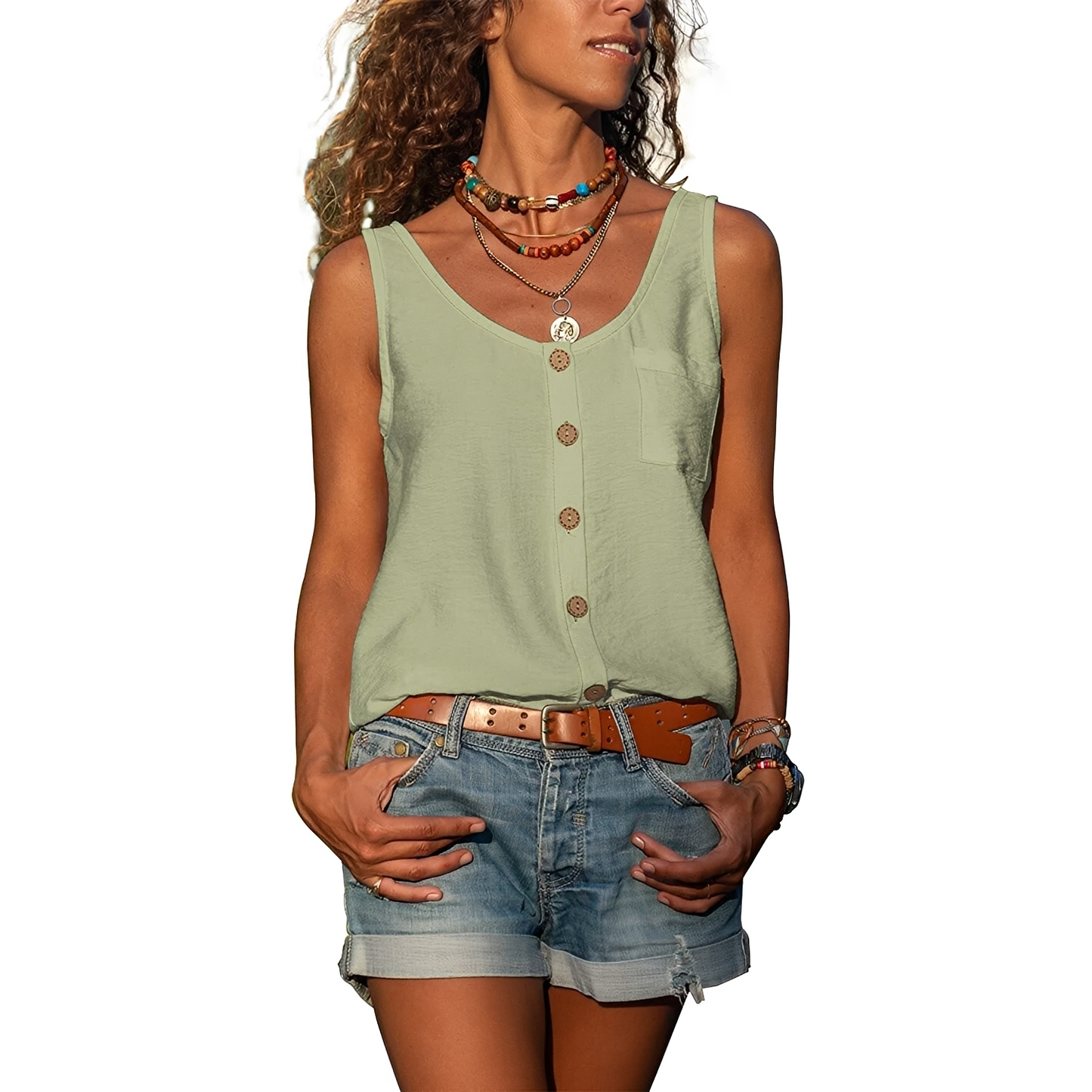 Naressa - Schickes Sommer-Tanktop für Damen