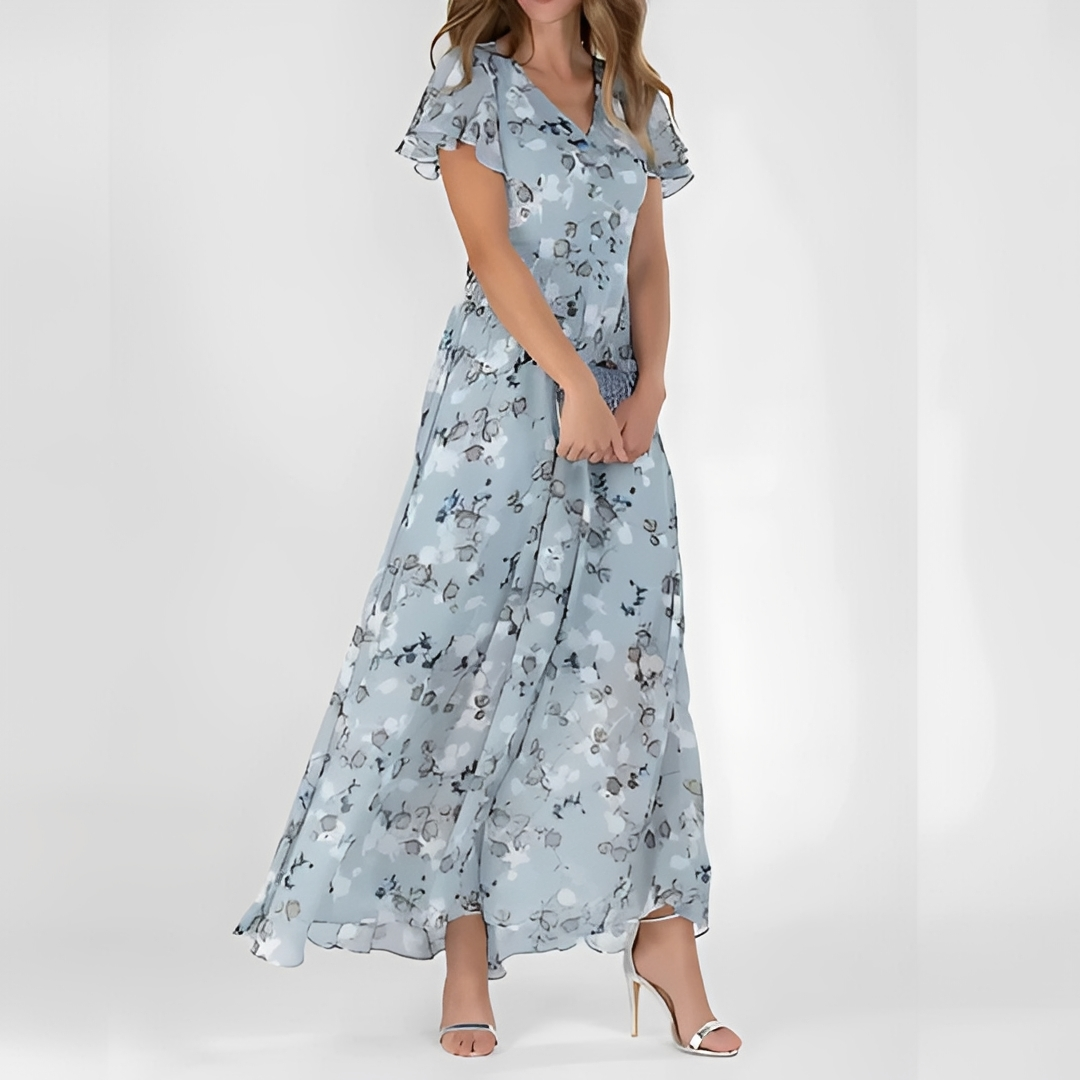 Davonie - Stilvolles Blumenkleid