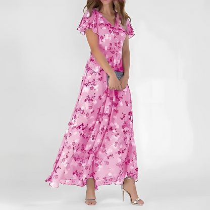 Davonie - Stilvolles Blumenkleid