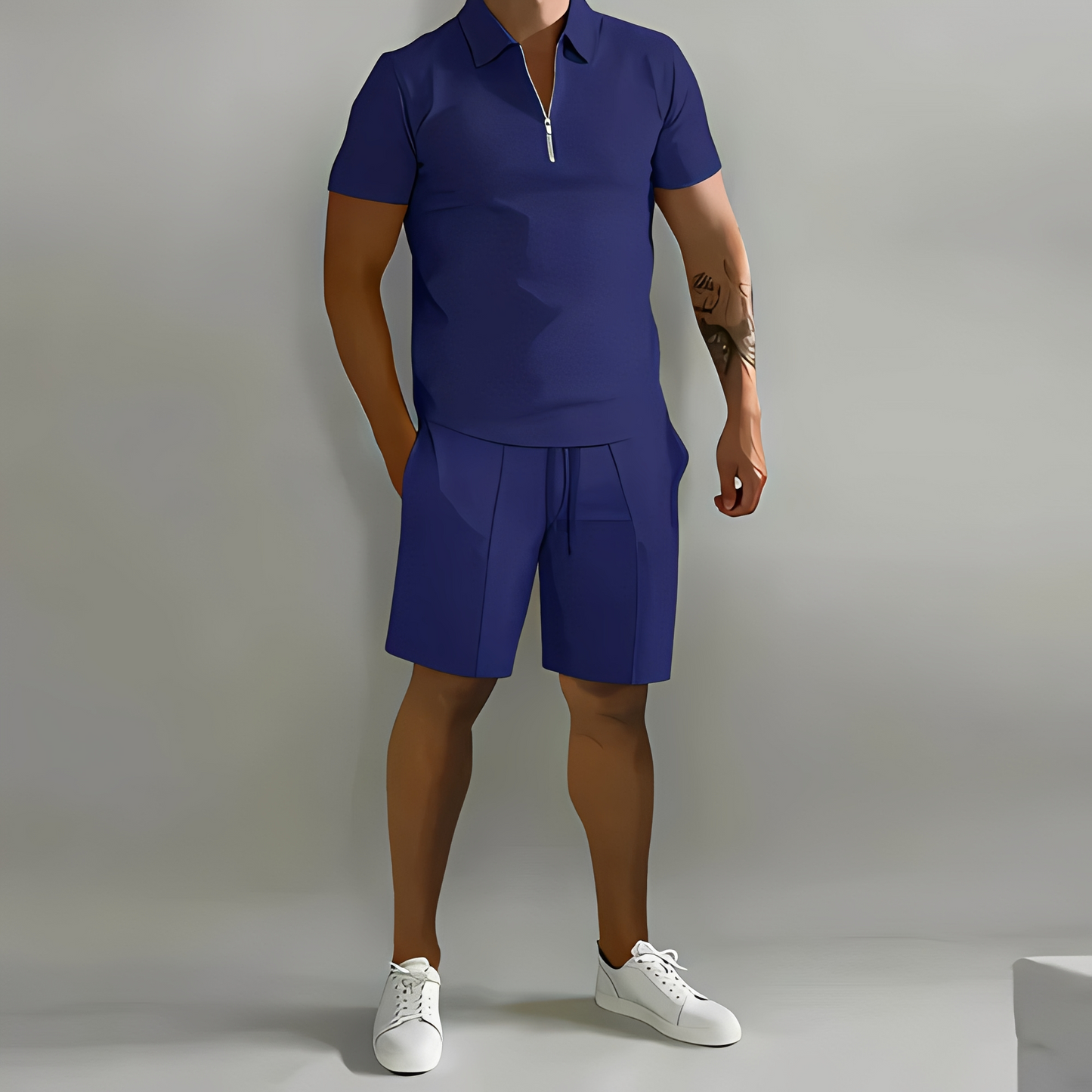 Claude - Sommerliches Zweiteiler-Herrenoutfit