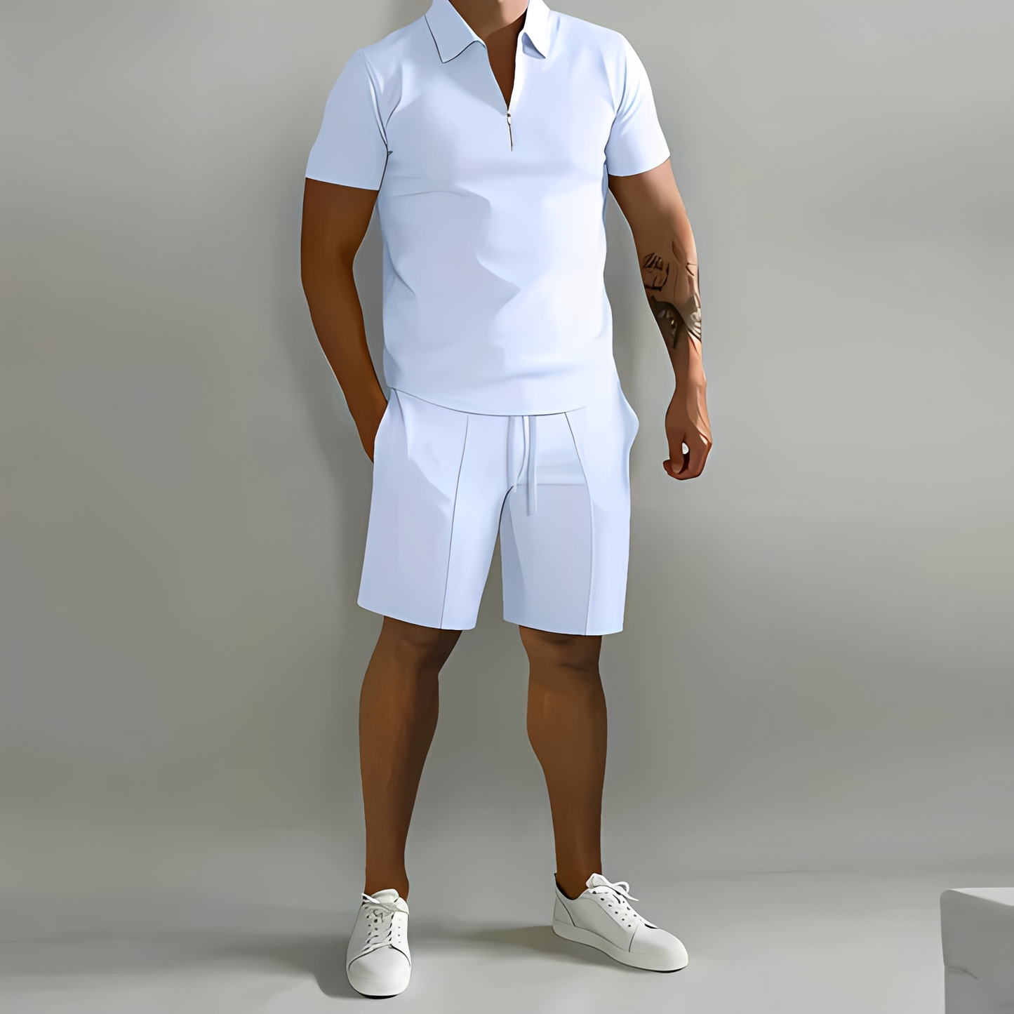 Claude - Sommerliches Zweiteiler-Herrenoutfit