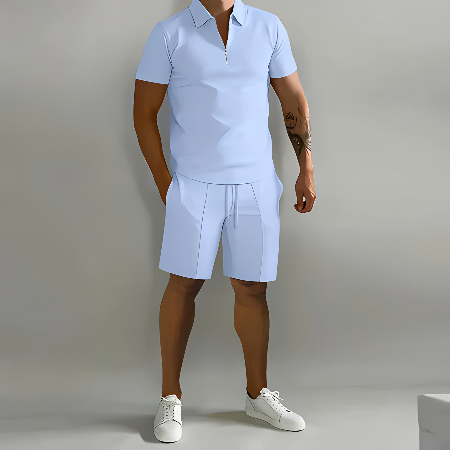 Claude - Sommerliches Zweiteiler-Herrenoutfit