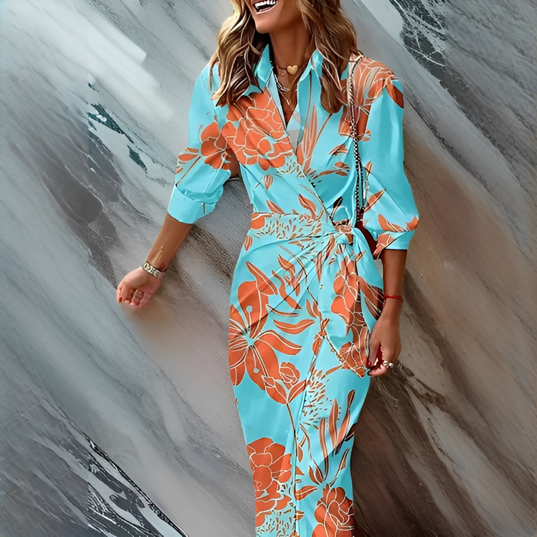 Emery - Stilvolles Wickelkleid