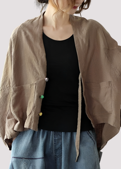 Tilly - Komfortabler, lässig geschnittener Damen-Cardigan mit Taschen
