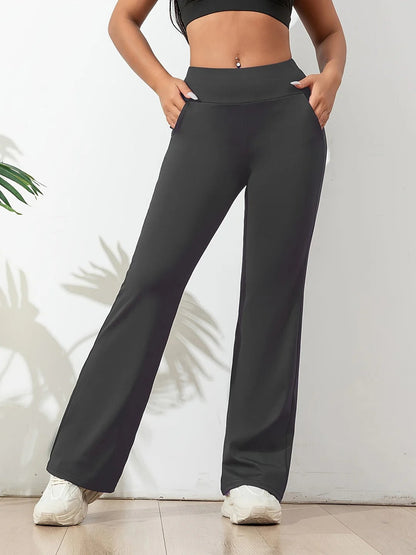 Lucia - Bequeme Hose mit weitem Bein und hoher Taille