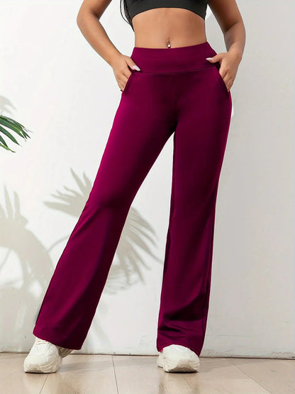 Lucia - Bequeme Hose mit weitem Bein und hoher Taille