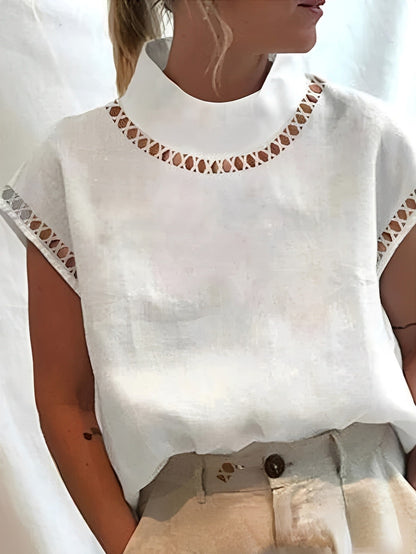 Nannie - Stilvolles Top mit Damen-Ausschnitt