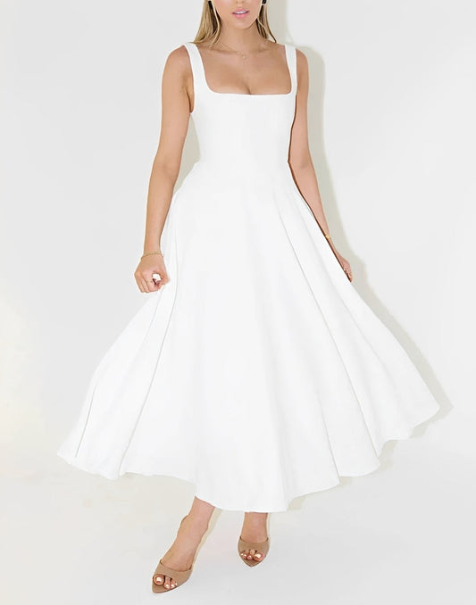 Shelley - Ärmeloses Midikleid