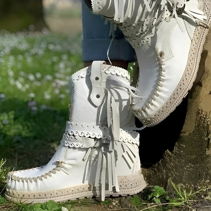 Brianna - Elegante Boho-Stiefeletten