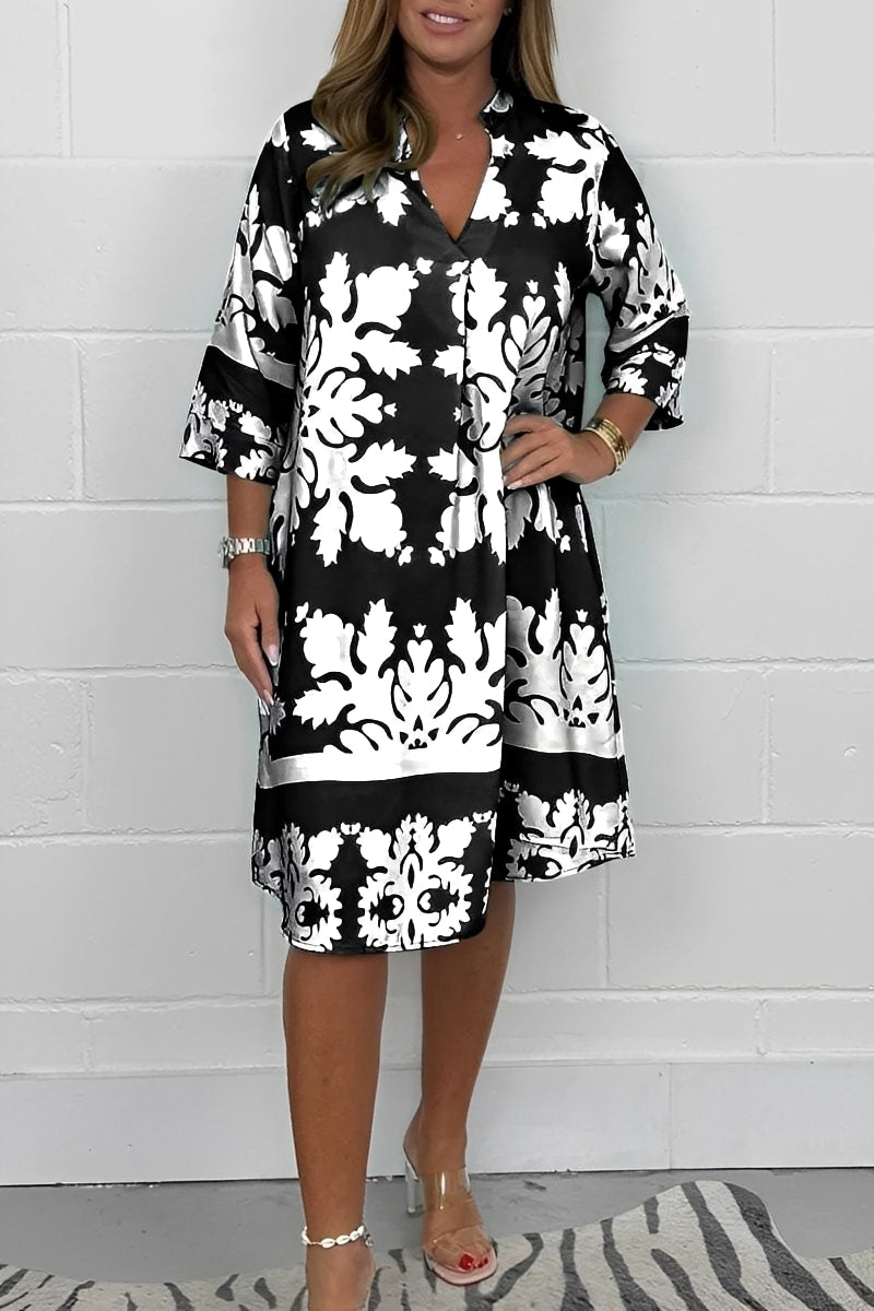Tanya - Elegantes Damenkleid mit lockerem Schnitt