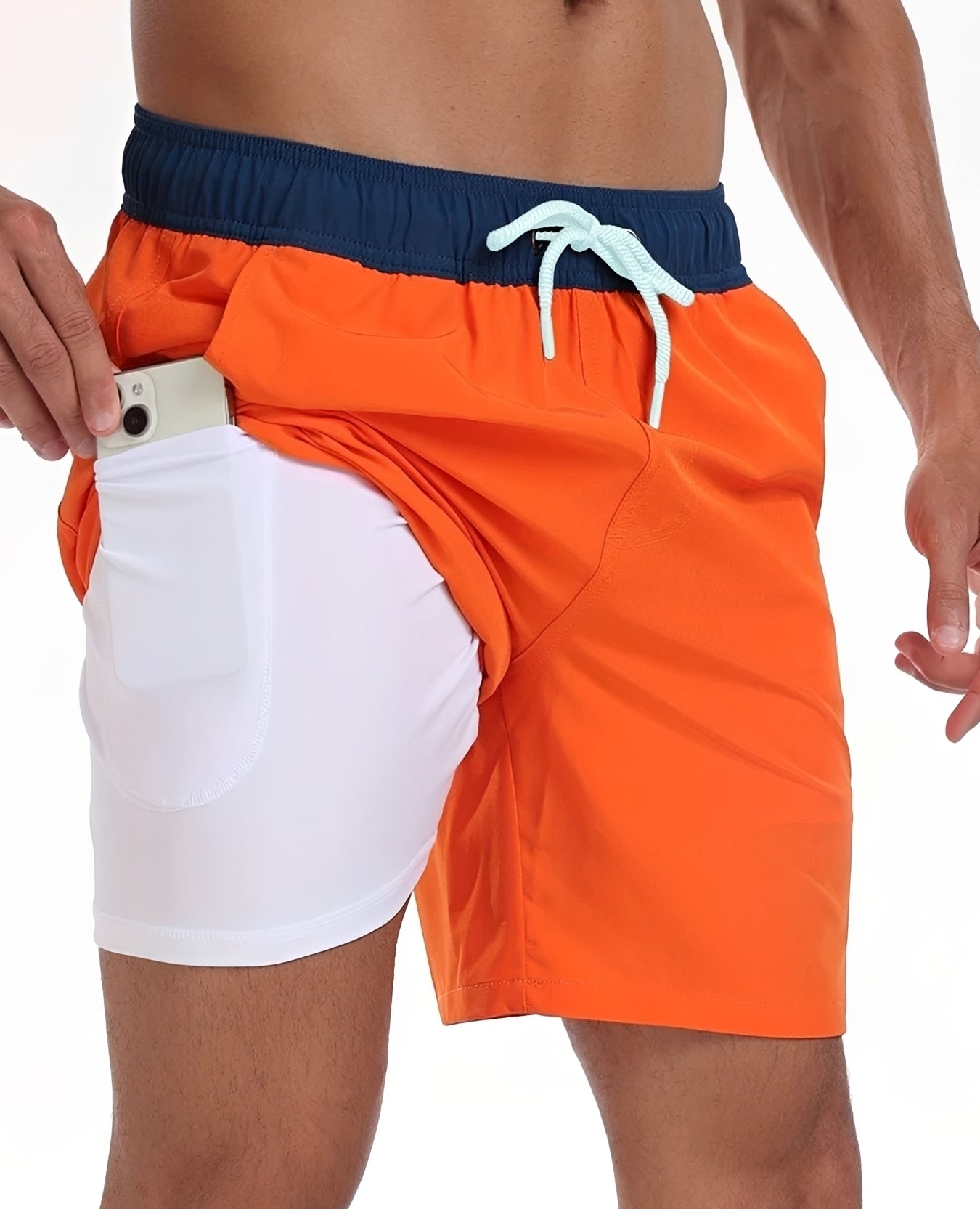Adam – Herren Badeshorts – Schnelltrocknende Strandbekleidung