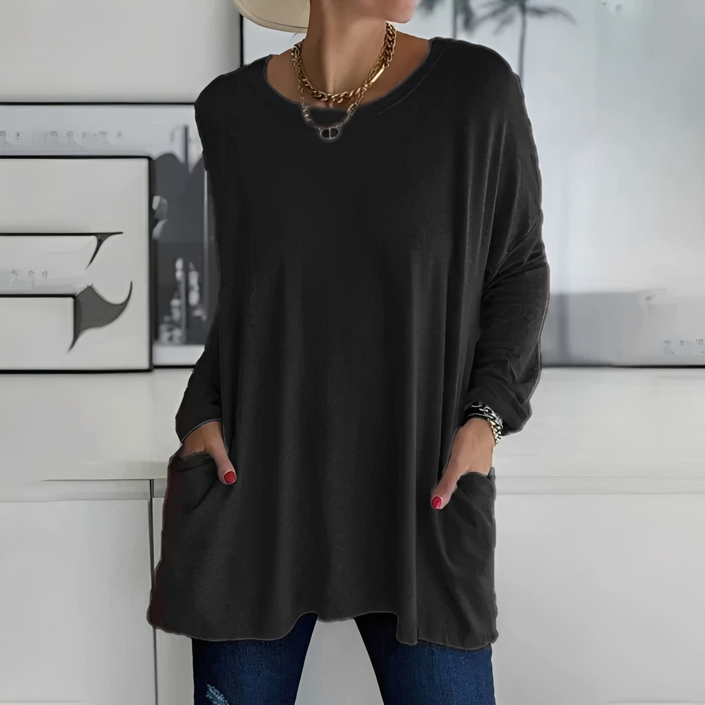 Chantelle - Hemd mit langen Ärmeln und Taschen